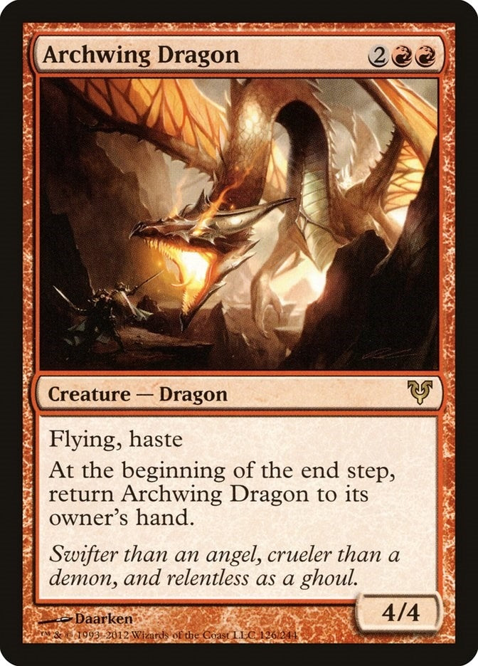 Image for Archwing Dragon (126) (AVR) - Magic: The Gathering