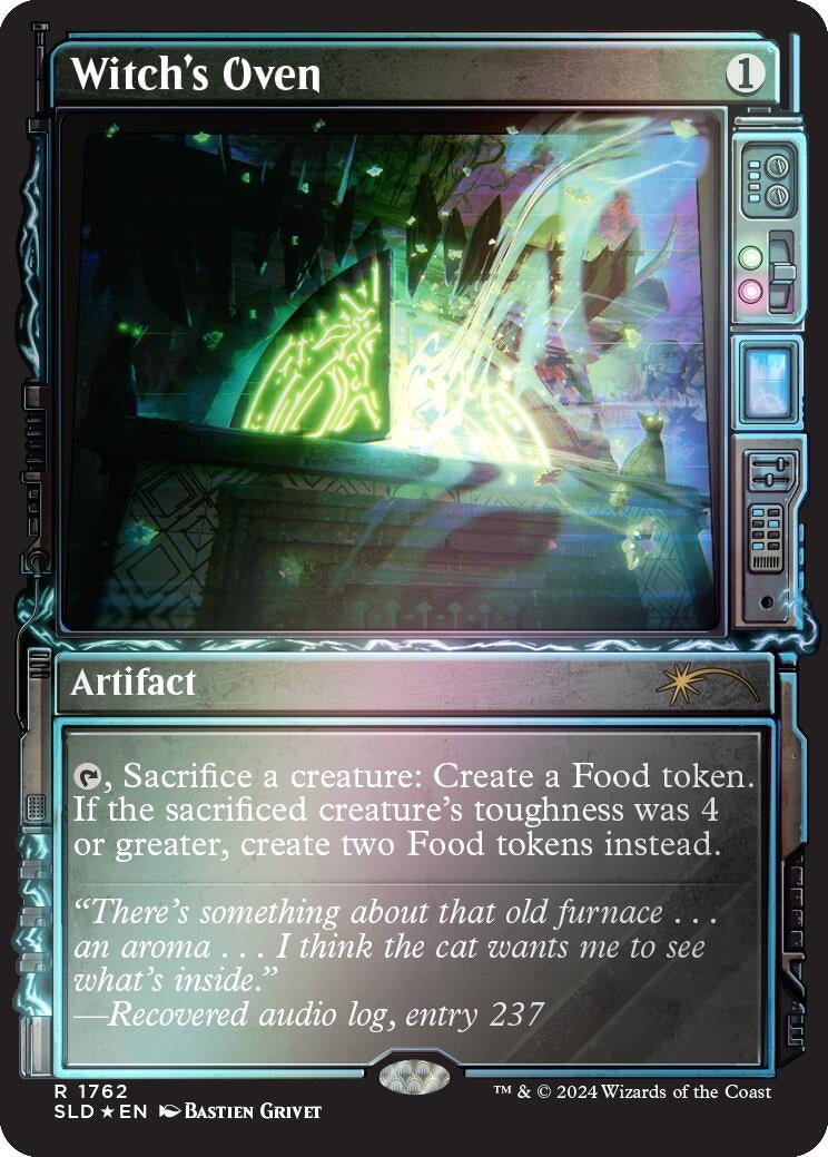 Image for Witch's Oven (Rainbow Foil) (1762) - Magic: The Gathering