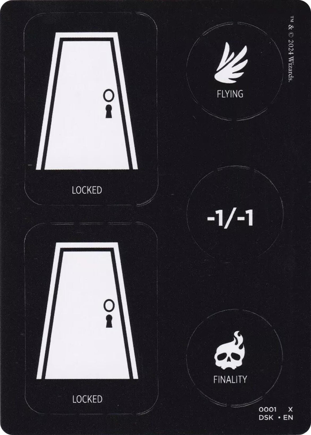 Image for Punch Card Token (1 // 2) (1 // 2) - Magic: The Gathering