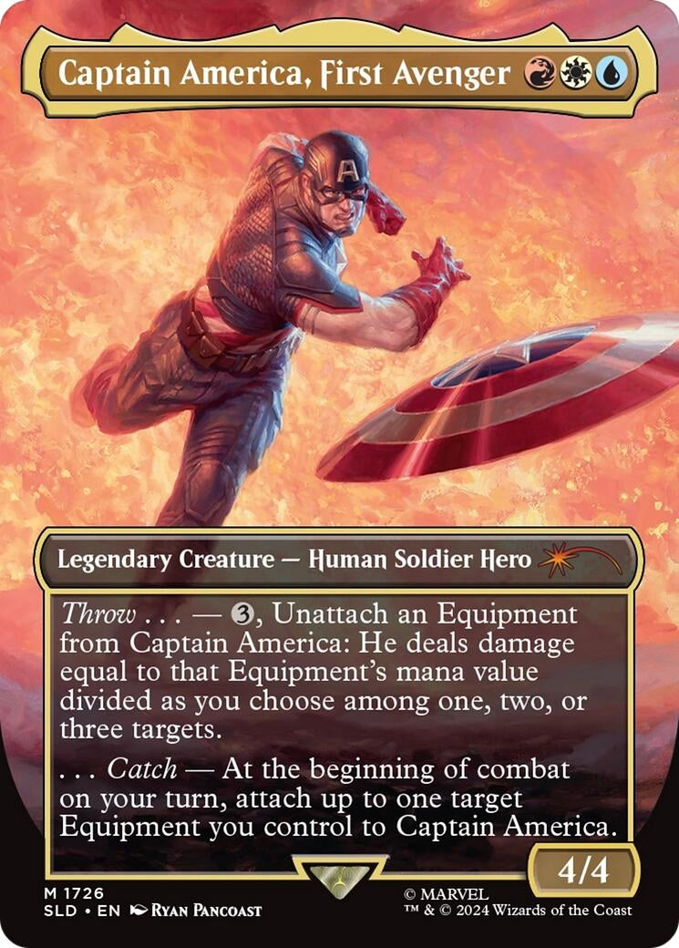 Image for Captain America, First Avenger (1726) - Magic: The Gathering