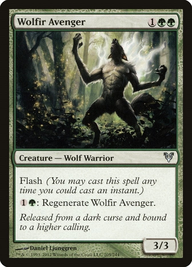 Image for Wolfir Avenger (205) (AVR) - Magic: The Gathering