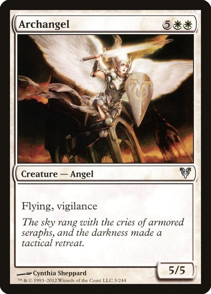 Image for Archangel (5) (AVR) - Magic: The Gathering
