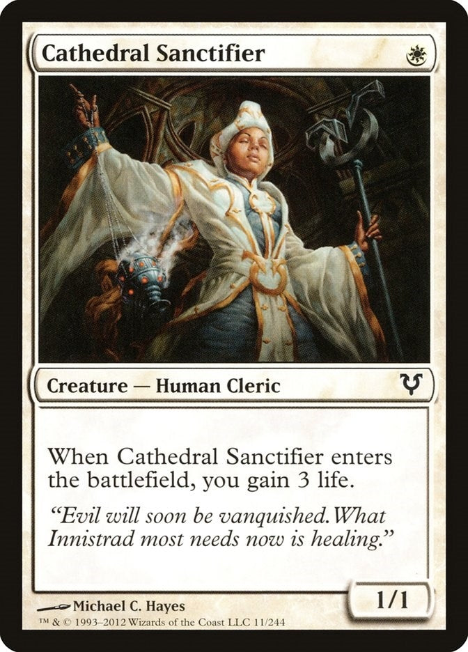 Image for Cathedral Sanctifier (11) - Magic: The Gathering