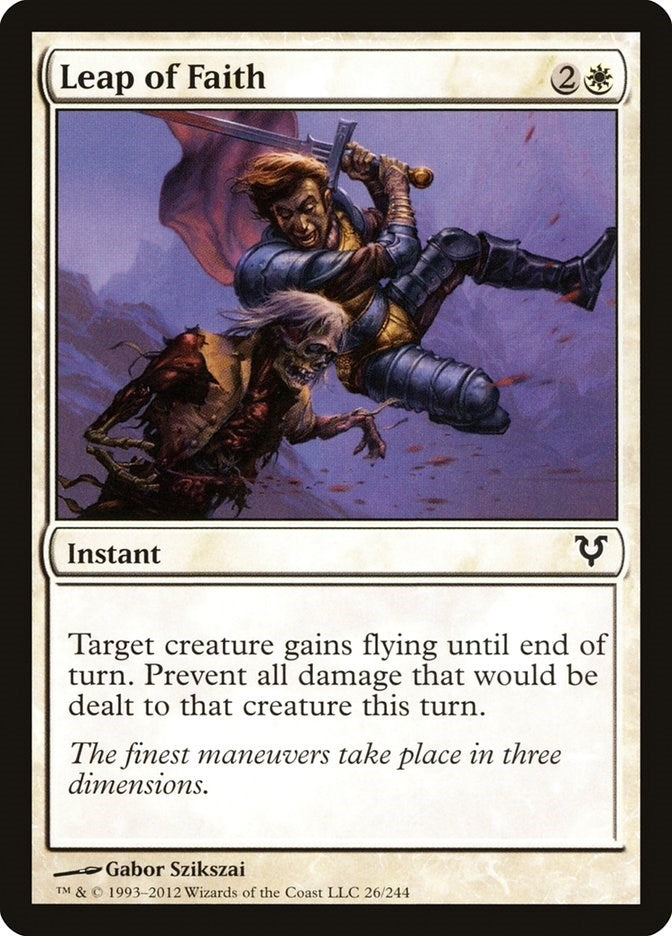 Image for Leap of Faith (26) - Magic: The Gathering