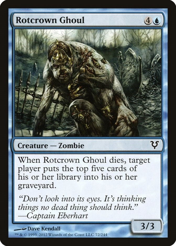Image for Rotcrown Ghoul (72) (AVR) - Magic: The Gathering