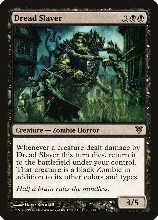 Image for Dread Slaver (98) - Magic: The Gathering