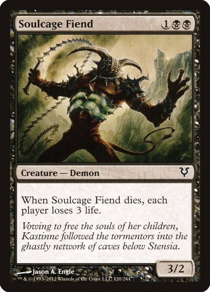 Image for Soulcage Fiend (120) (AVR) - Magic: The Gathering