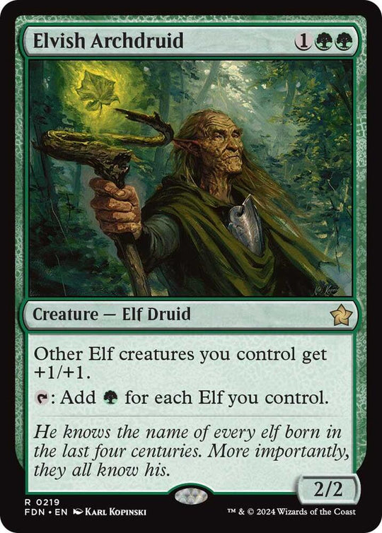 Image for Elvish Archdruid (219) - Magic: The Gathering