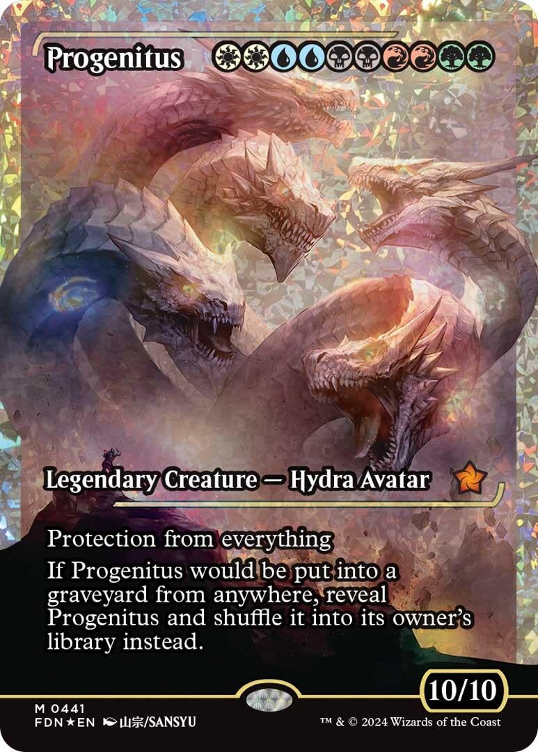 Image for Progenitus (Showcase) (Fracture Foil) (441) - Magic: The Gathering