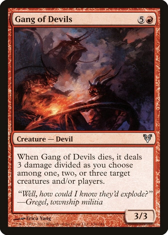 Image for Gang of Devils (136) (AVR) - Magic: The Gathering