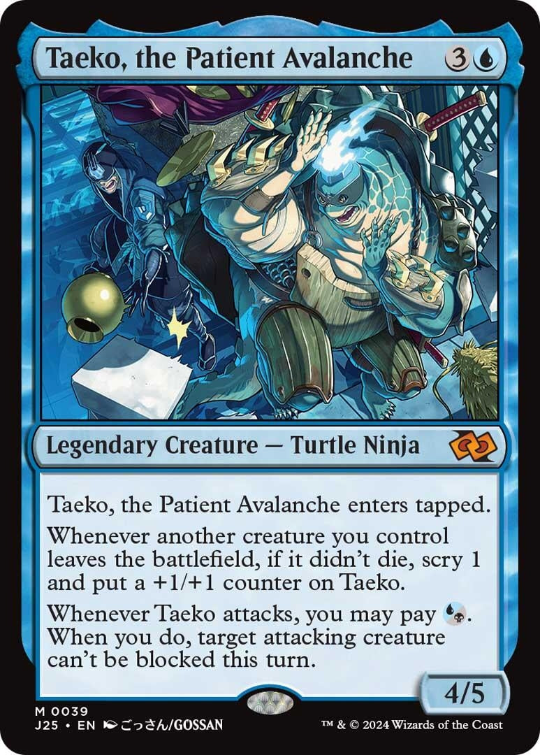 Image for Taeko, the Patient Avalanche (Anime) (39) (J25) - Magic: The Gathering