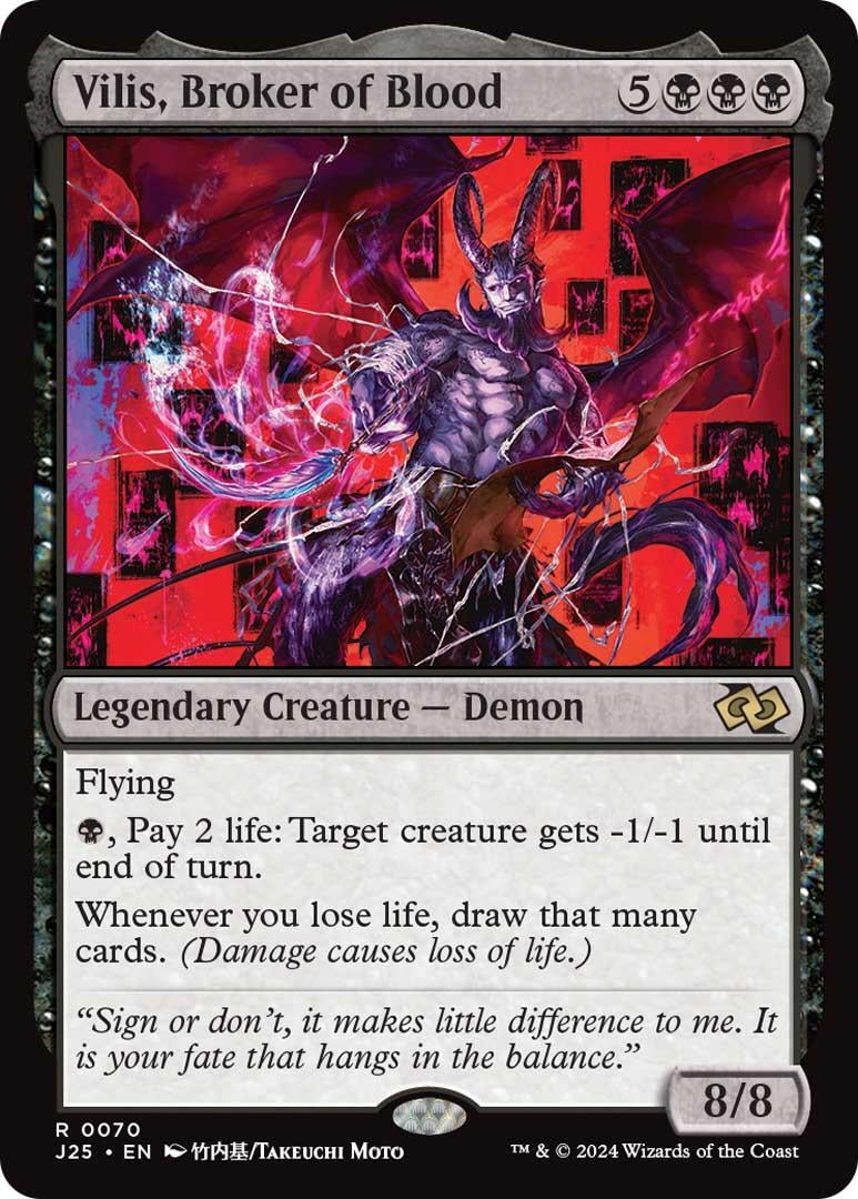 Image for Vilis, Broker of Blood (Anime) (70) - Magic: The Gathering