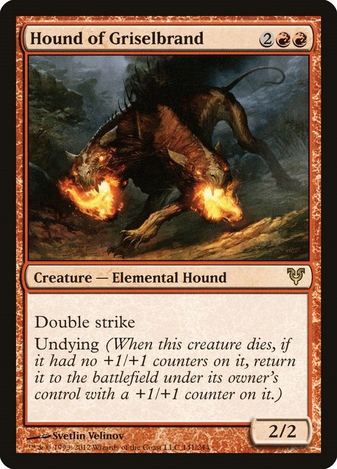 Image for Hound of Griselbrand (141) - Magic: The Gathering