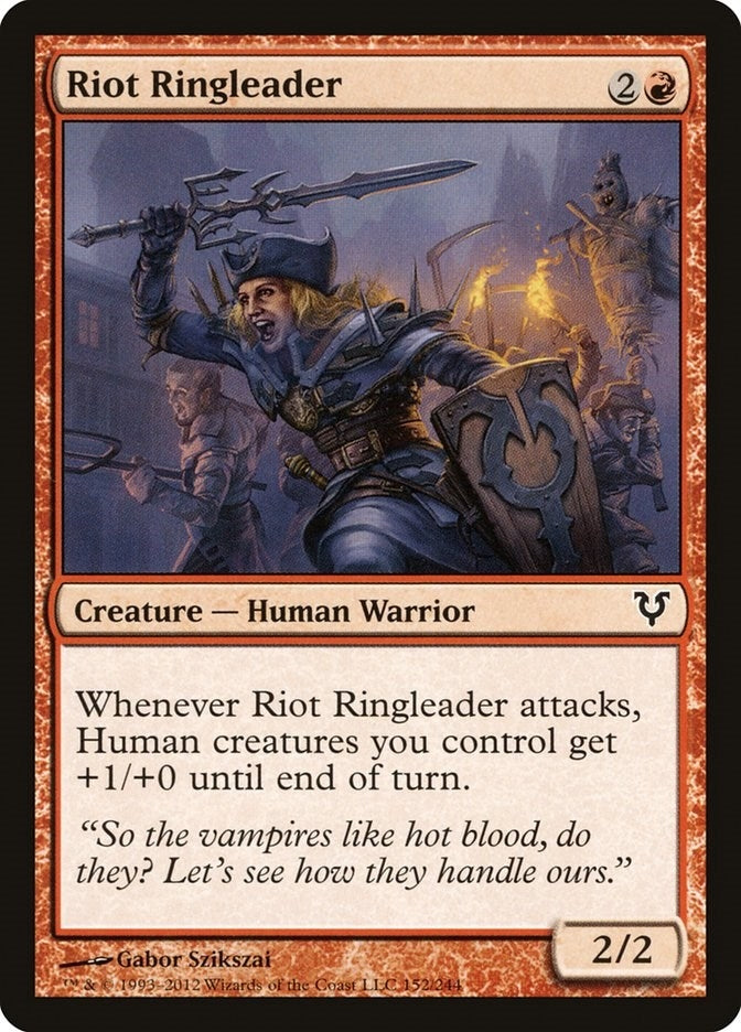 Image for Riot Ringleader (152) - Magic: The Gathering