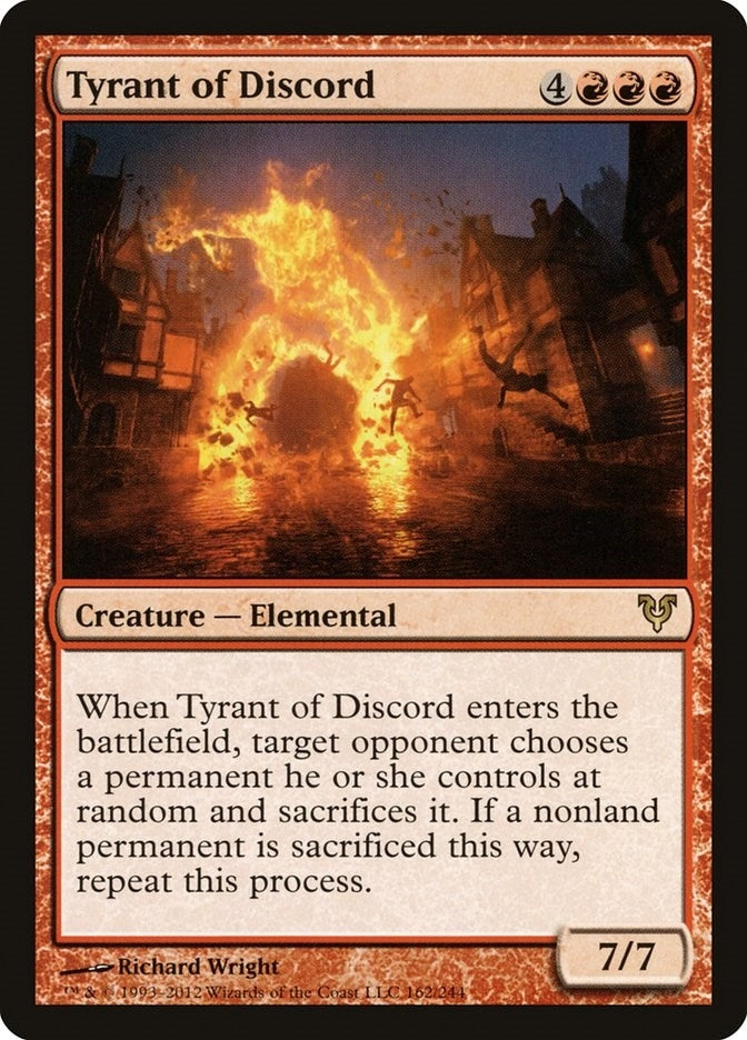 Image for Tyrant of Discord (162) (AVR) - Magic: The Gathering