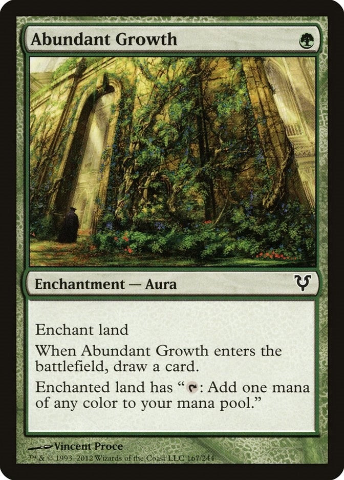 Image for Abundant Growth (167) (AVR) - Magic: The Gathering