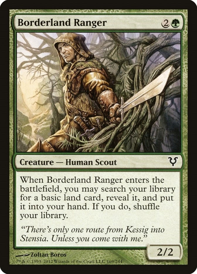 Image for Borderland Ranger (169) (AVR) - Magic: The Gathering
