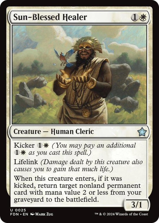 Image for Sun-Blessed Healer (25) - Magic: The Gathering