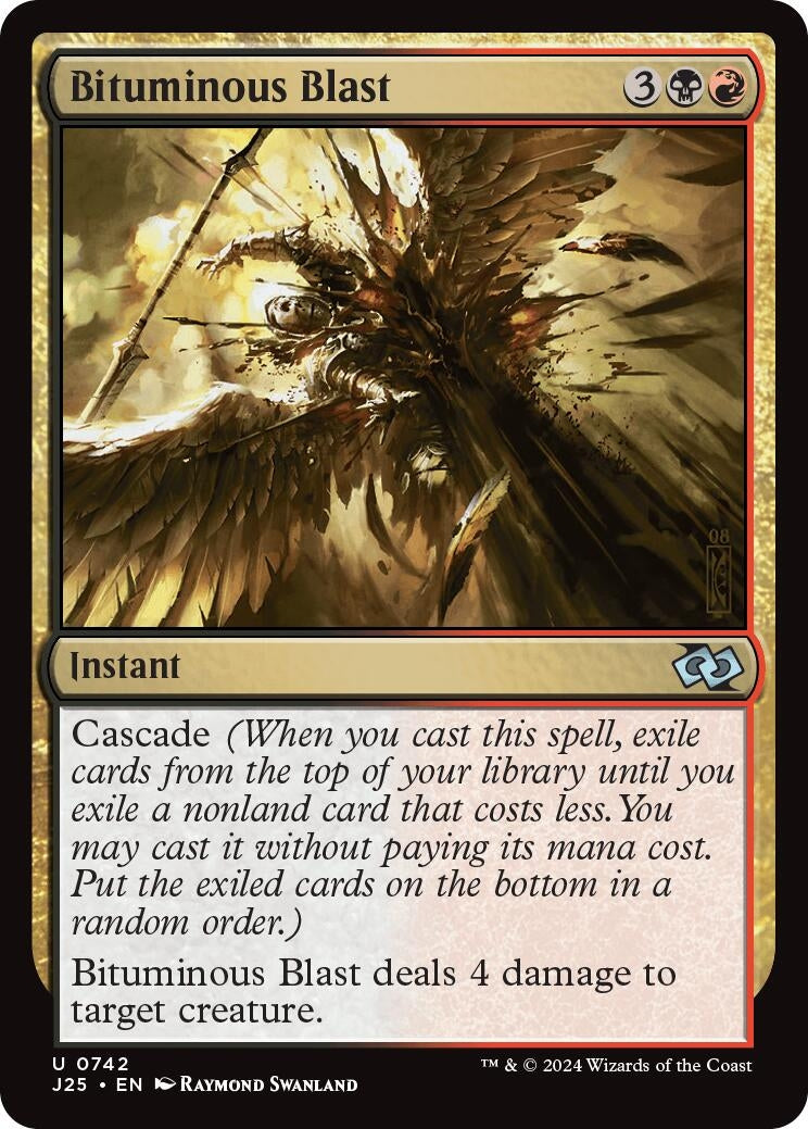 Image for Bituminous Blast (742) - Magic: The Gathering