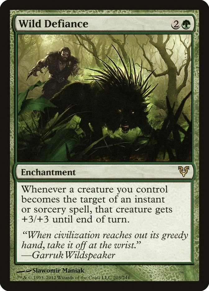 Image for Wild Defiance (203) (AVR) - Magic: The Gathering