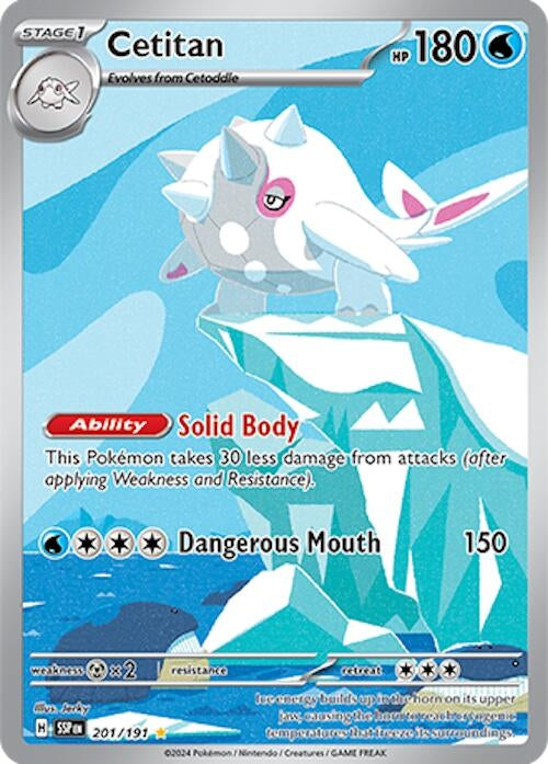 Image for Cetitan (201/191) (SSP) - Pokemon