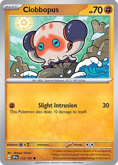 Image for Clobbopus (112/191) (SSP) - Pokemon