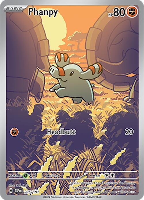 Image for Phanpy (205/191) (SSP) - Pokemon