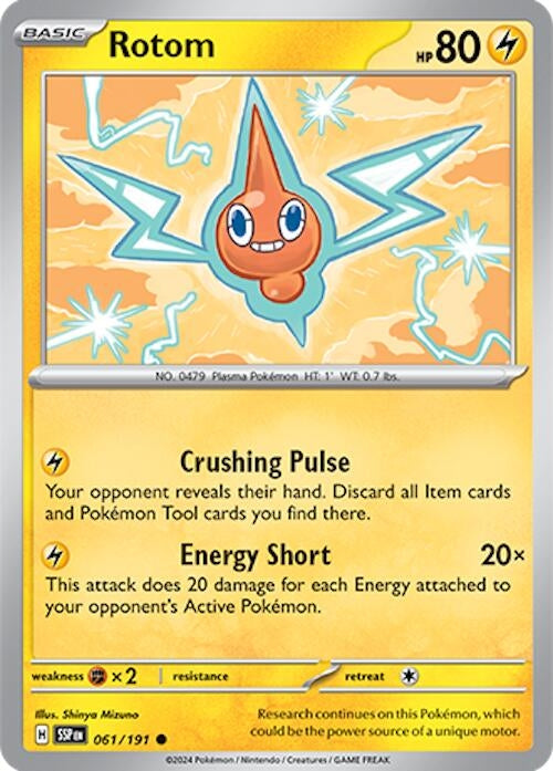 Image for Rotom (061/191) (SSP) - Pokemon