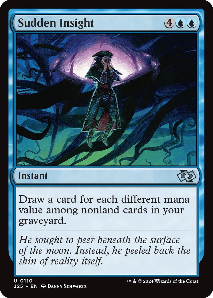 Image for Sudden Insight (110) (J25) - Magic: The Gathering