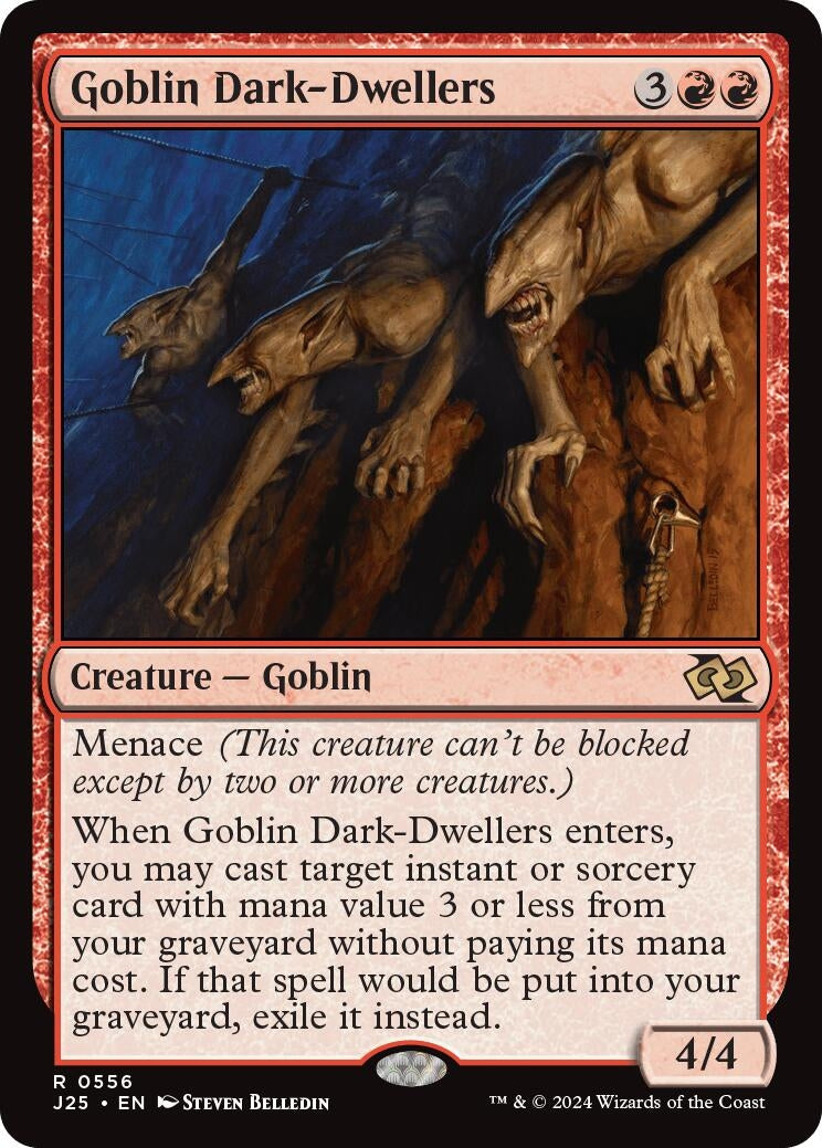 Image for Goblin Dark-Dwellers (556) - Magic: The Gathering