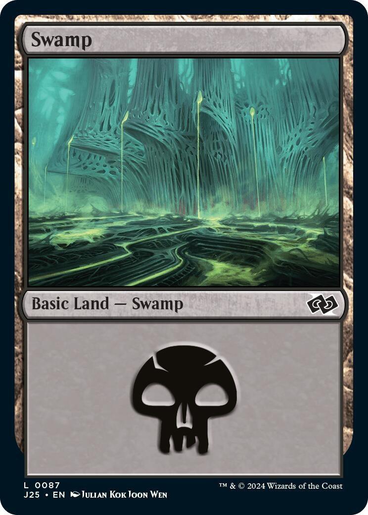 Image for Swamp (0087) (87) (J25) - Magic: The Gathering