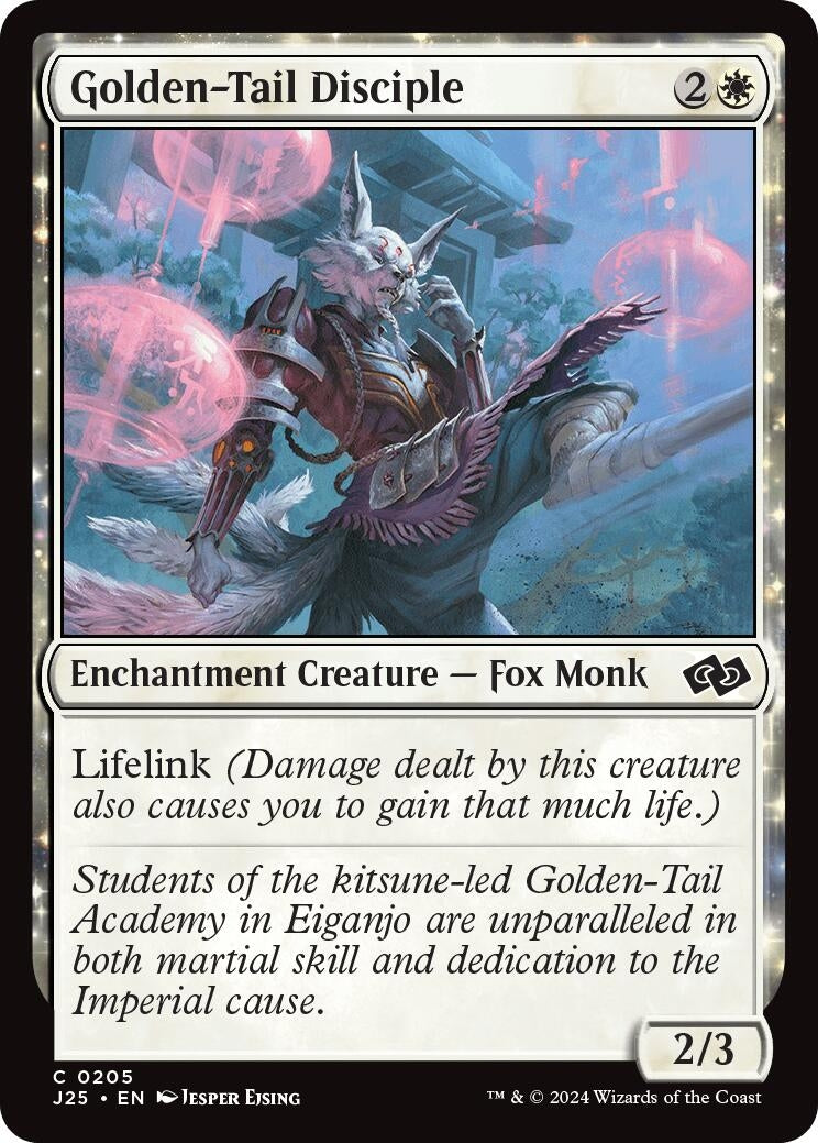 Image for Golden-Tail Disciple (205) - Magic: The Gathering