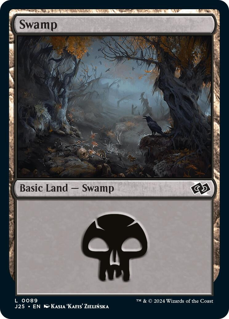 Image for Swamp (0089) (89) (J25) - Magic: The Gathering