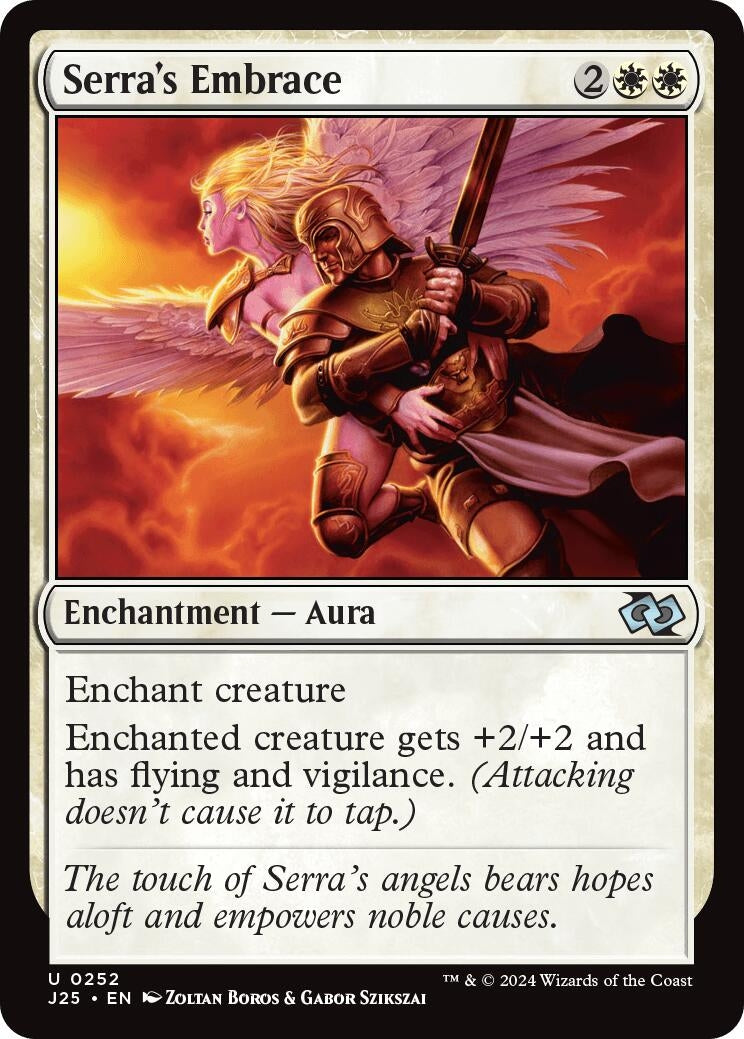Image for Serra's Embrace (252) (J25) - Magic: The Gathering