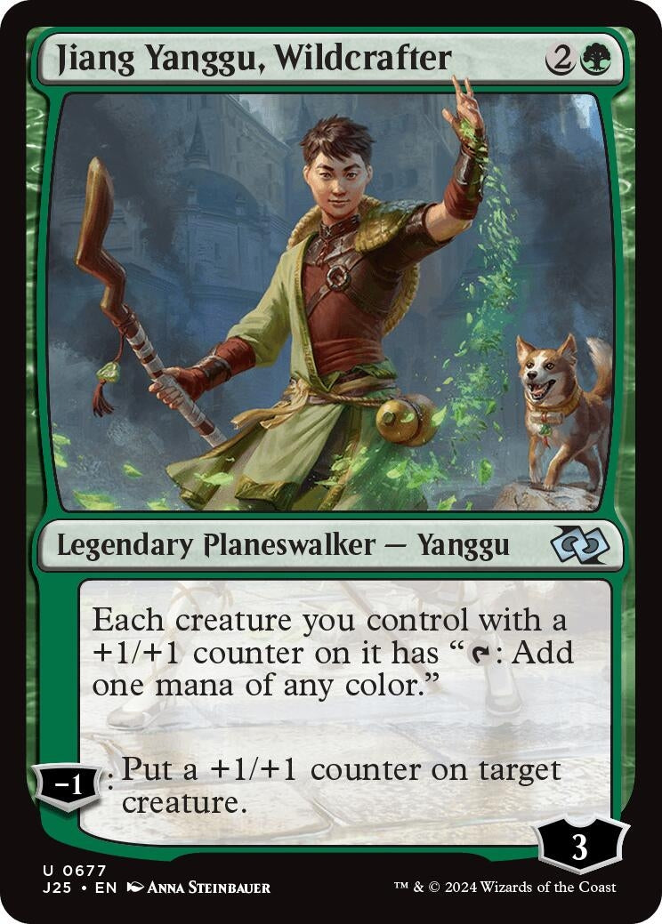Image for Jiang Yanggu, Wildcrafter (677) - Magic: The Gathering
