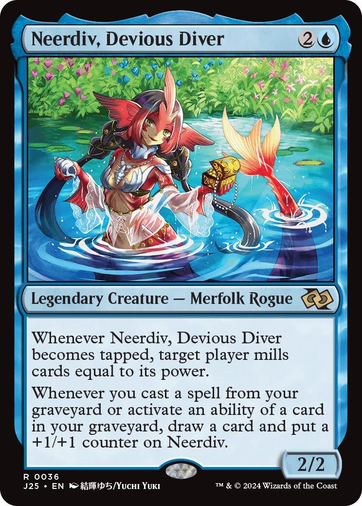 Image for Neerdiv, Devious Diver (Anime) (36) - Magic: The Gathering