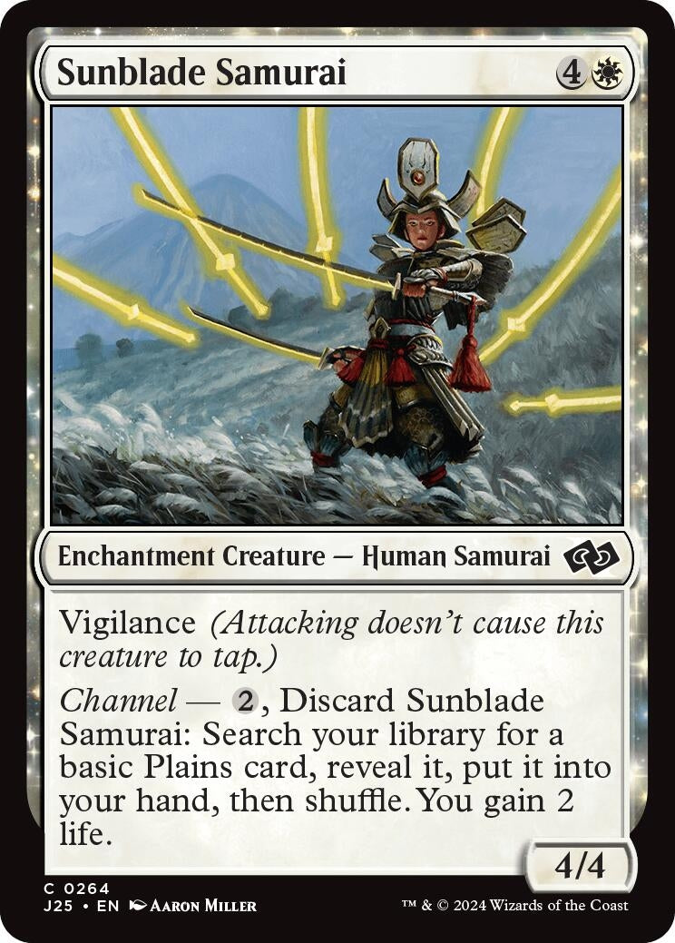 Image for Sunblade Samurai (264) (J25) - Magic: The Gathering