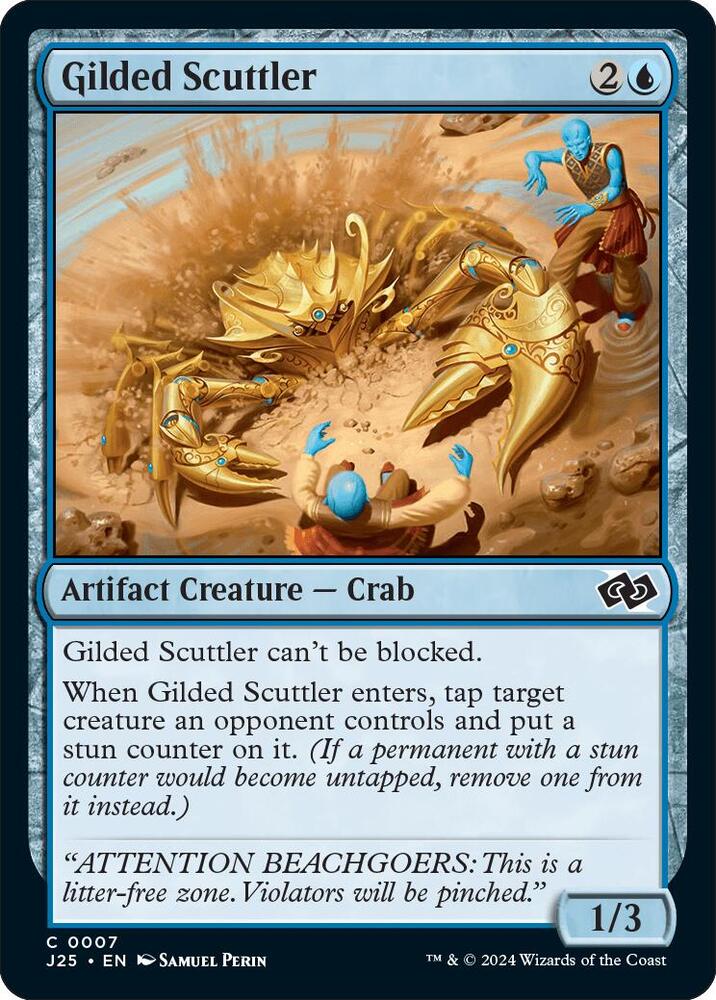 Image for Gilded Scuttler (7) - Magic: The Gathering