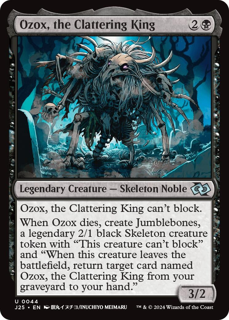 Image for Ozox, the Clattering King (Anime) (44) - Magic: The Gathering