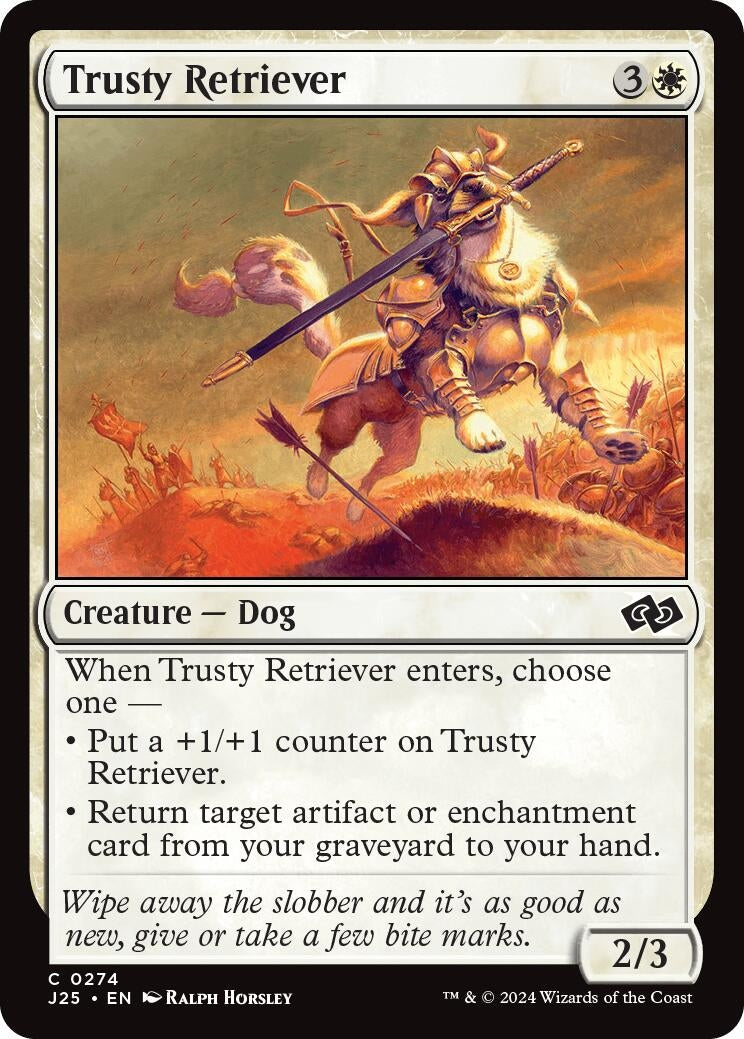 Image for Trusty Retriever (274) - Magic: The Gathering