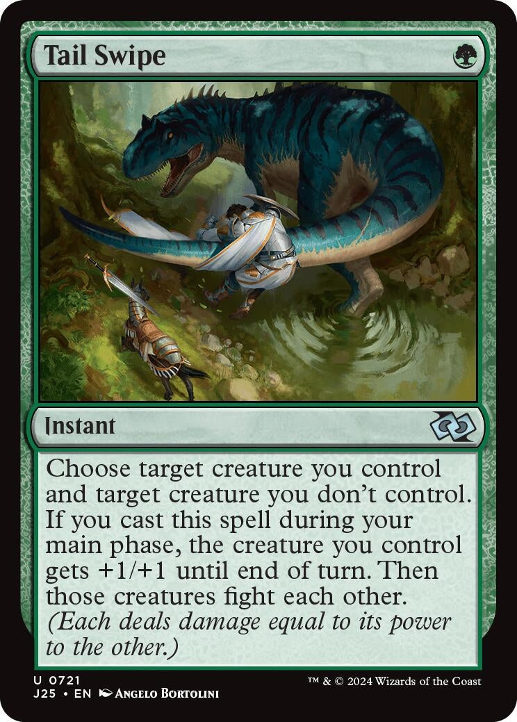 Image for Tail Swipe (721) (J25) - Magic: The Gathering