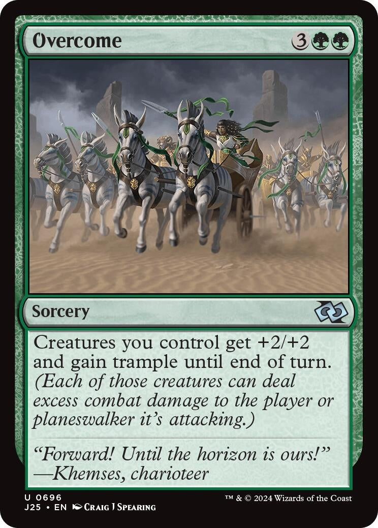 Image for Overcome (696) - Magic: The Gathering