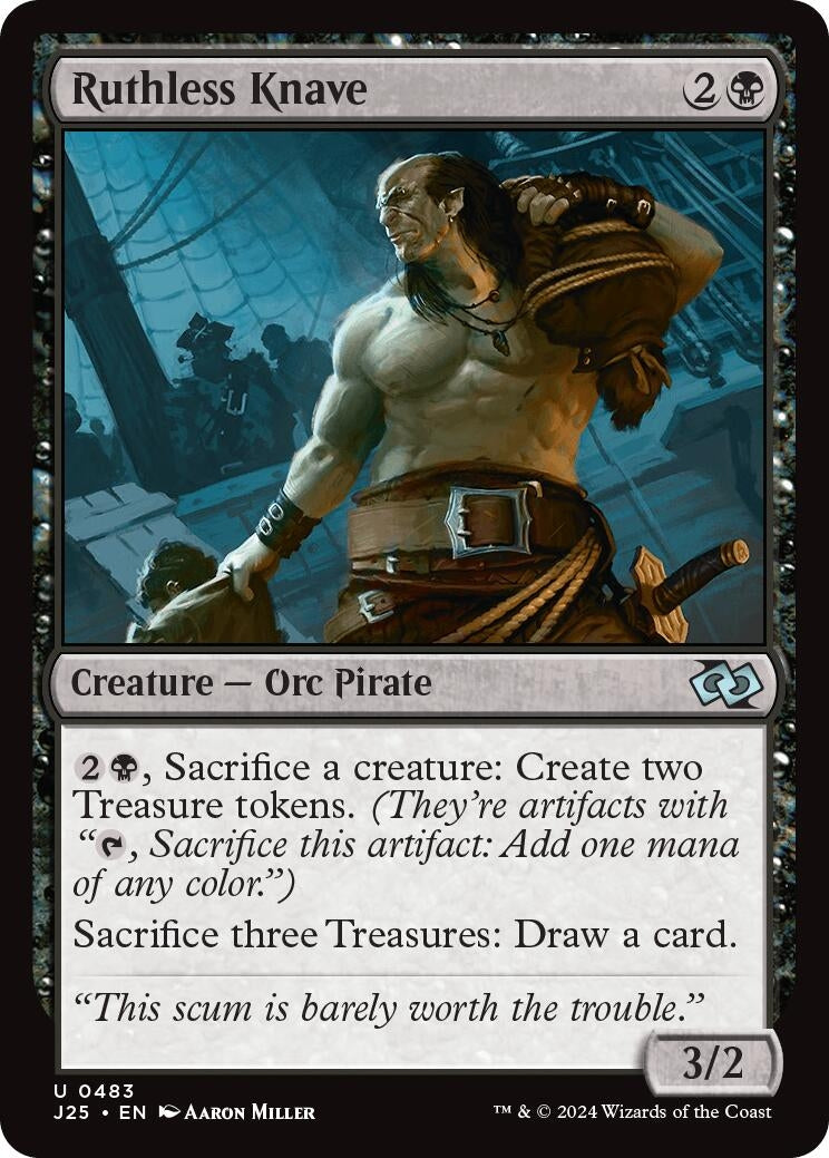Image for Ruthless Knave (483) - Magic: The Gathering