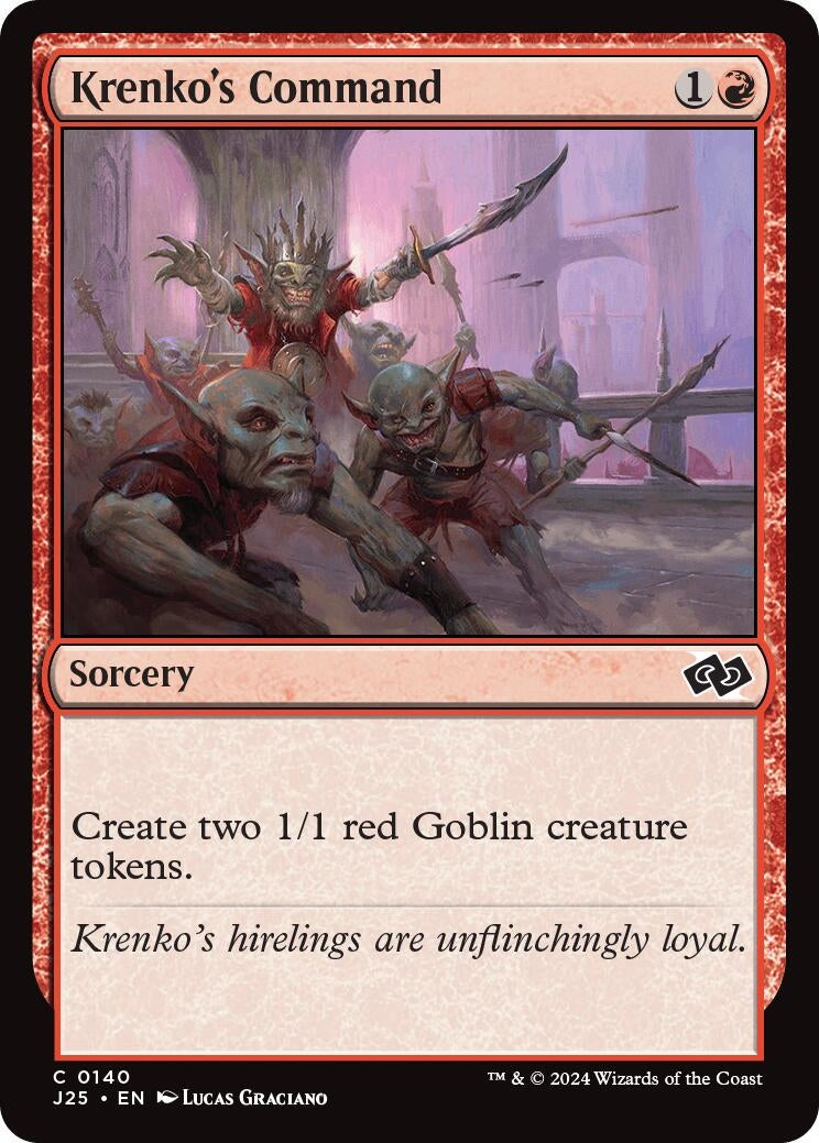Image for Krenko's Command (140) - Magic: The Gathering