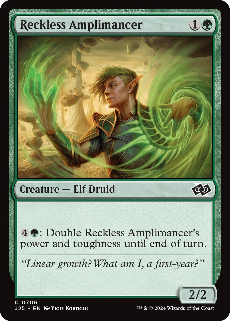 Image for Reckless Amplimancer (706) - Magic: The Gathering