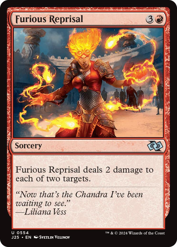 Image for Furious Reprisal (554) - Magic: The Gathering