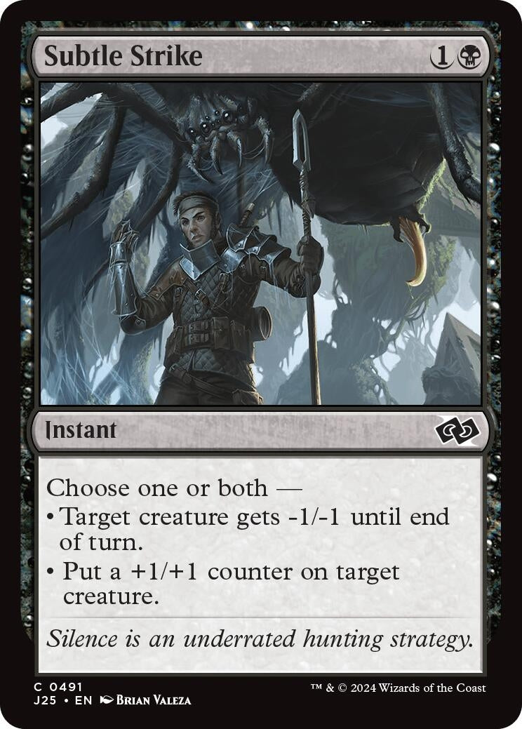 Image for Subtle Strike (491) - Magic: The Gathering