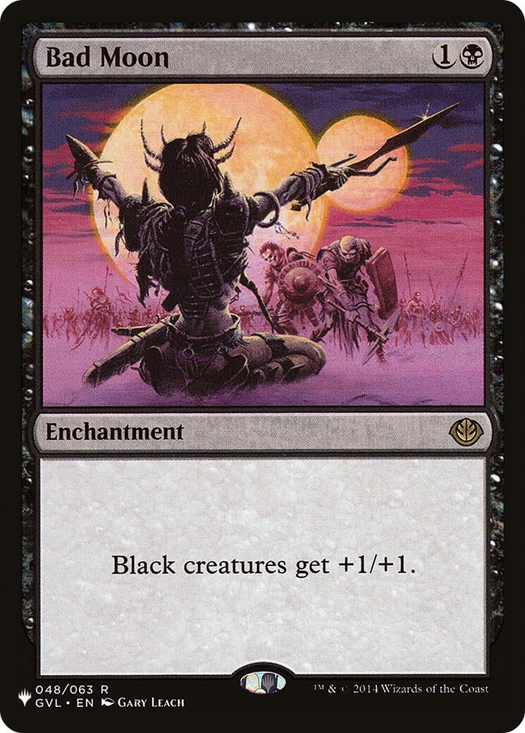 Image for Bad Moon (GVL) (048/063) - Magic: The Gathering