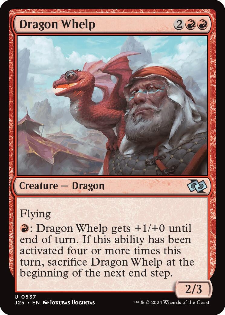 Image for Dragon Whelp (537) - Magic: The Gathering
