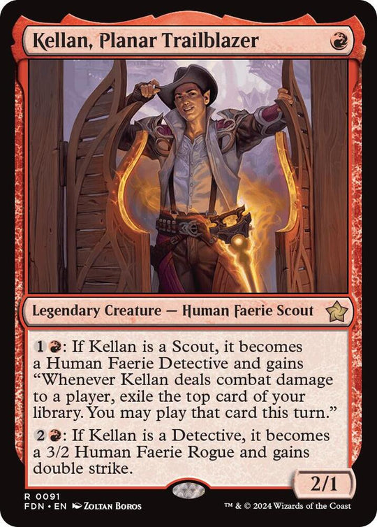 Image for Kellan, Planar Trailblazer (91) - Magic: The Gathering